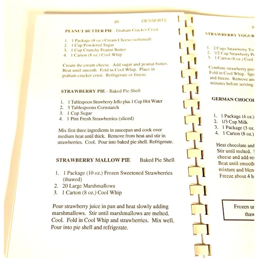 More of the Four Ingredient Cookbook Signed by Emily Cale, Linda Coffee 1994 VTG